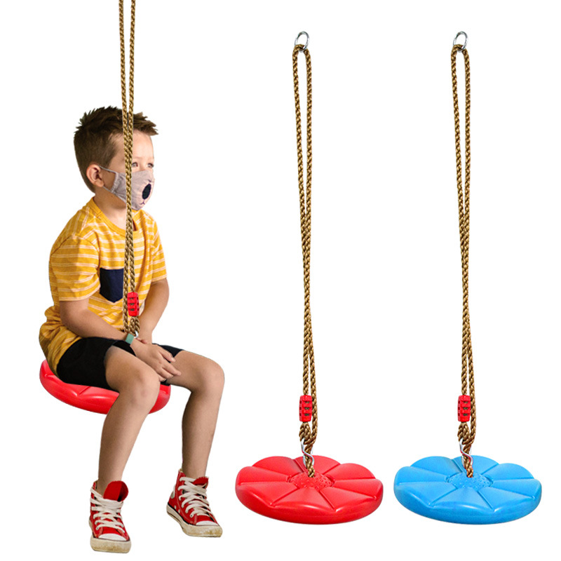 Kids Outdoor Swing And Slide - Children's Disc Swing Kid Indoor and