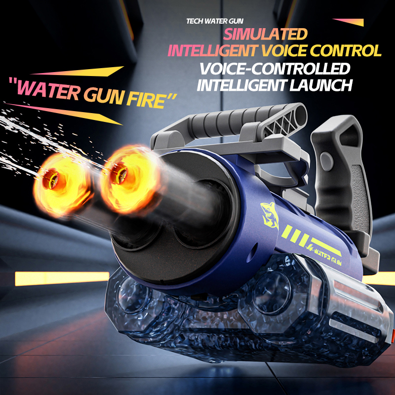 Kids Outdoor Voices - Electric Water Guns Rotating Double Barrel