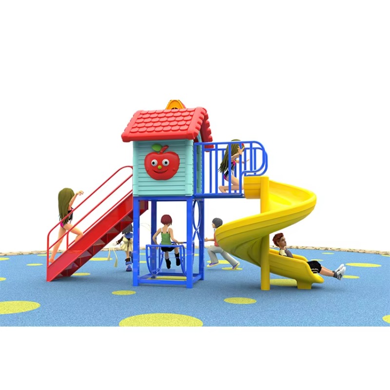 Kids Outdoor Swing And Slide - Hot Sale Kids Slide and Swing