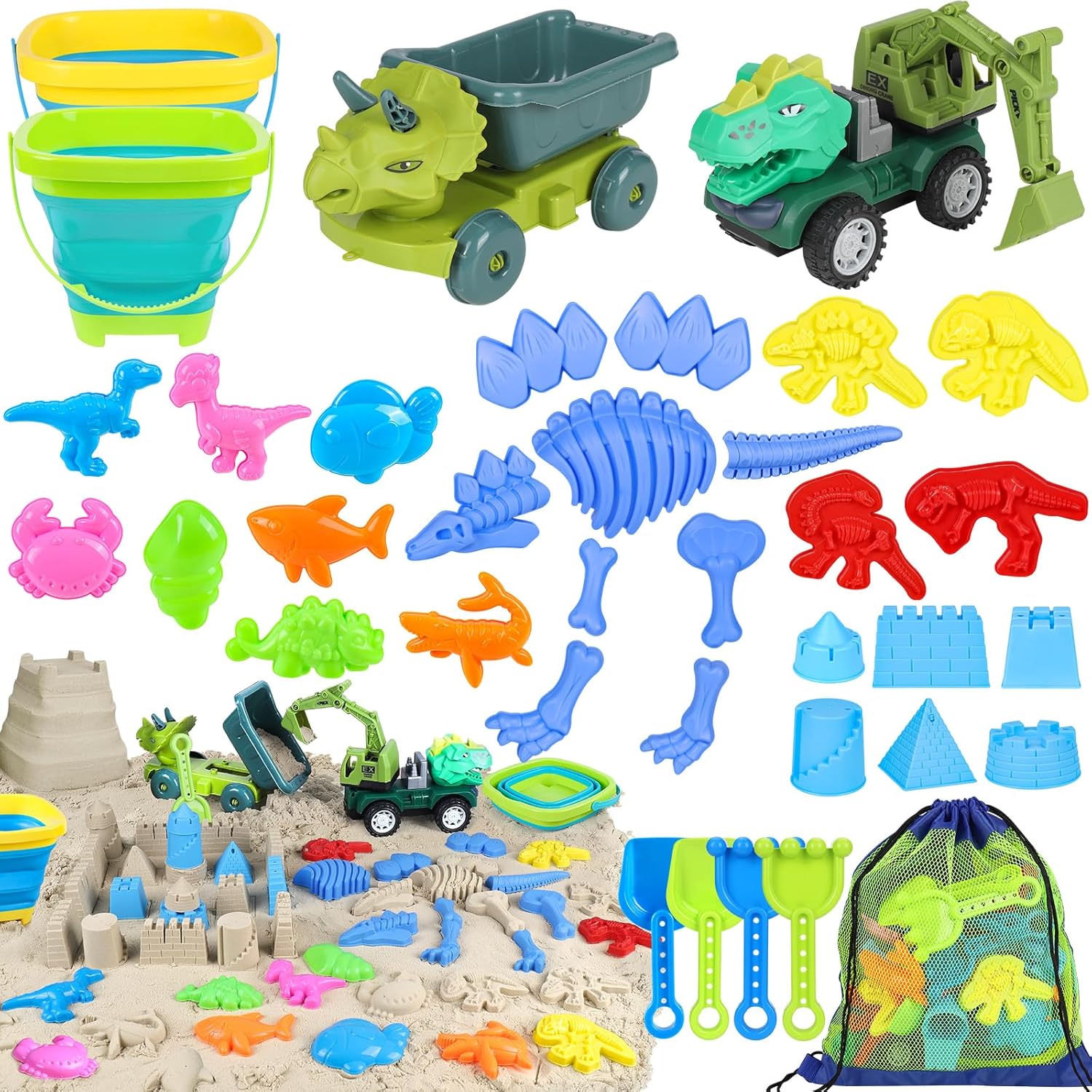 Kids Outdoor Dump Truck - Beach Sand Toys Sandbox Toys with