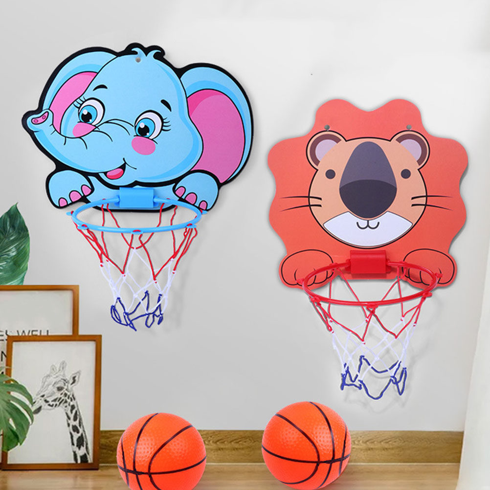 Kids Outdoor Basketball - Safe Basketball Frame Hoop Easy to