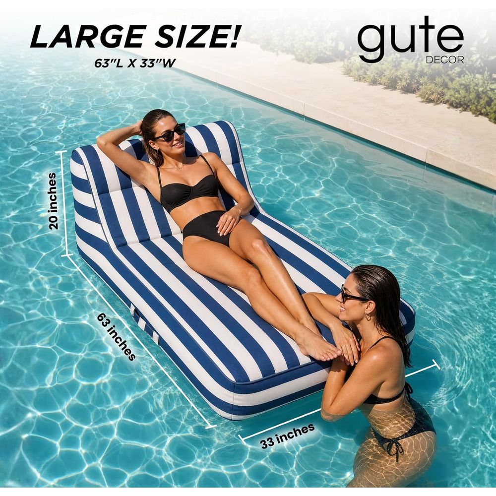 Upholstered Stylish Pool loat  - Kids Outdoor Lounger Chair ulasan dan harga