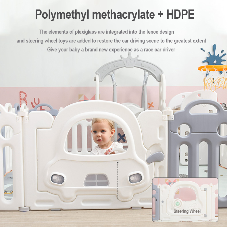 Feiqitoy Plastic Playard Porta - Kids Outdoor Fence ulasan dan harga