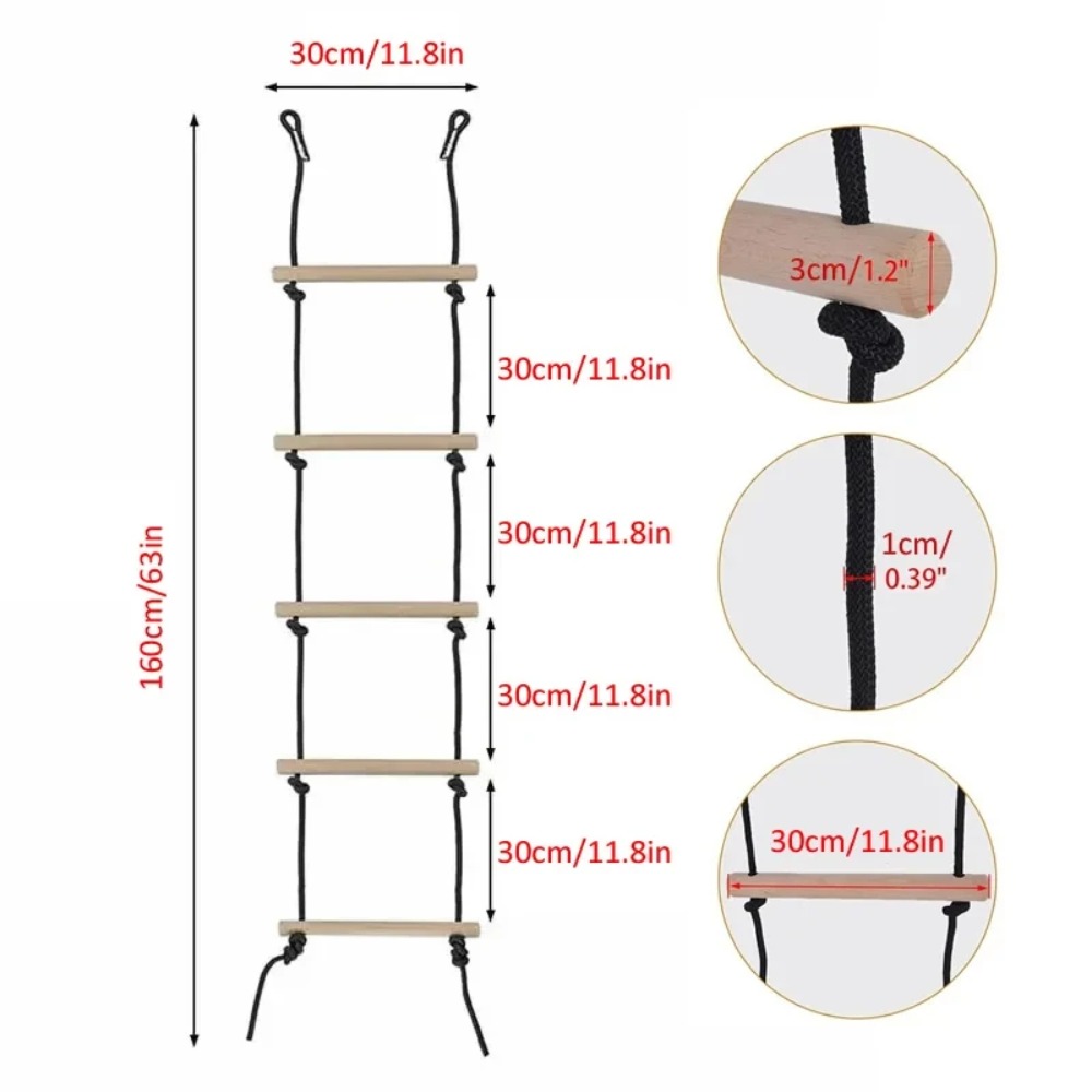 Children Climbing Rope Ladder  - Kids Outdoor Swing ulasan dan harga