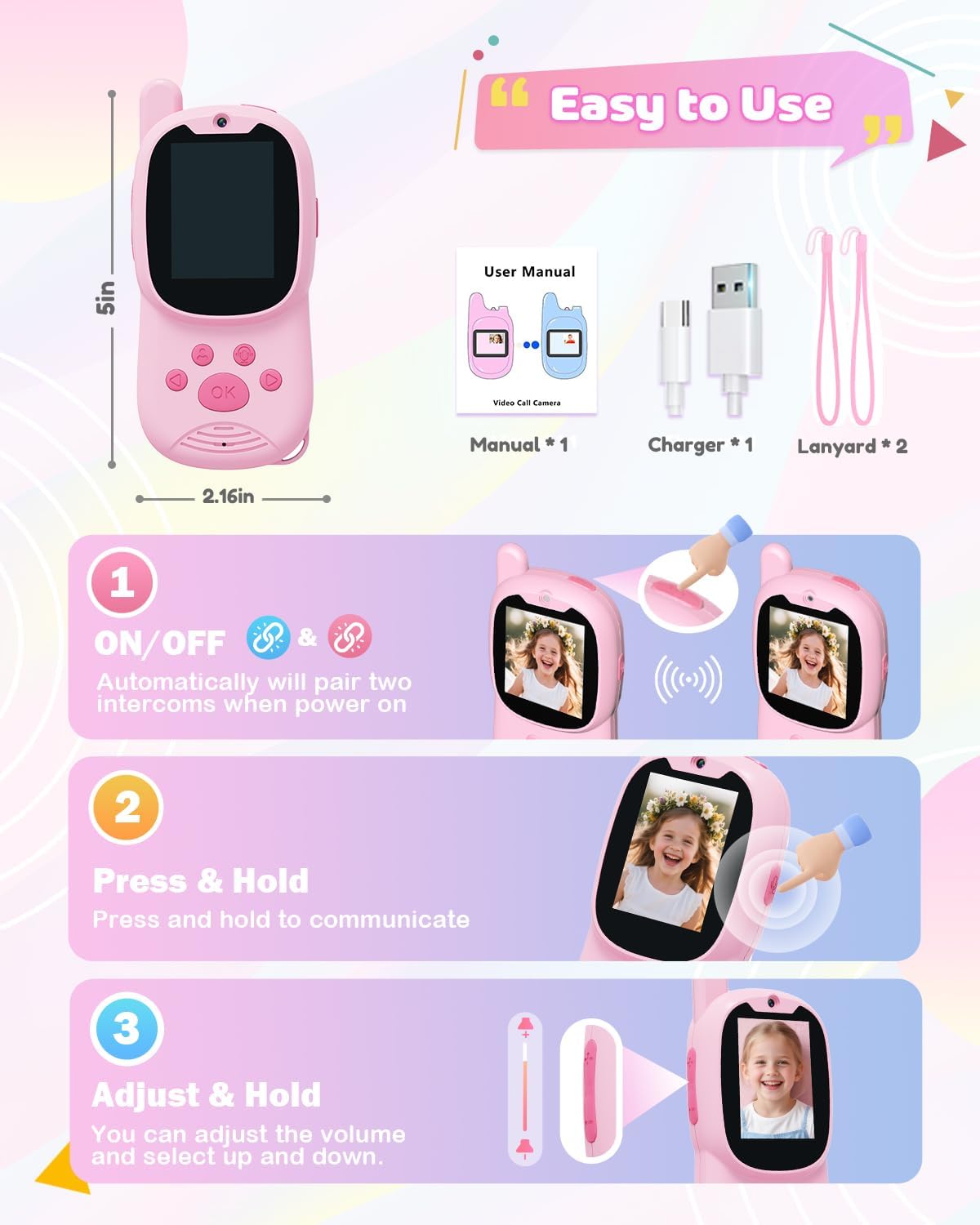 Walkie-Talkie 2-Pack Children' - Kids Outdoor Voices ulasan dan harga