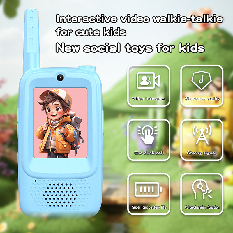 2pcs Video Walkie Talkies For  - Kids Outdoor Voices ulasan dan harga