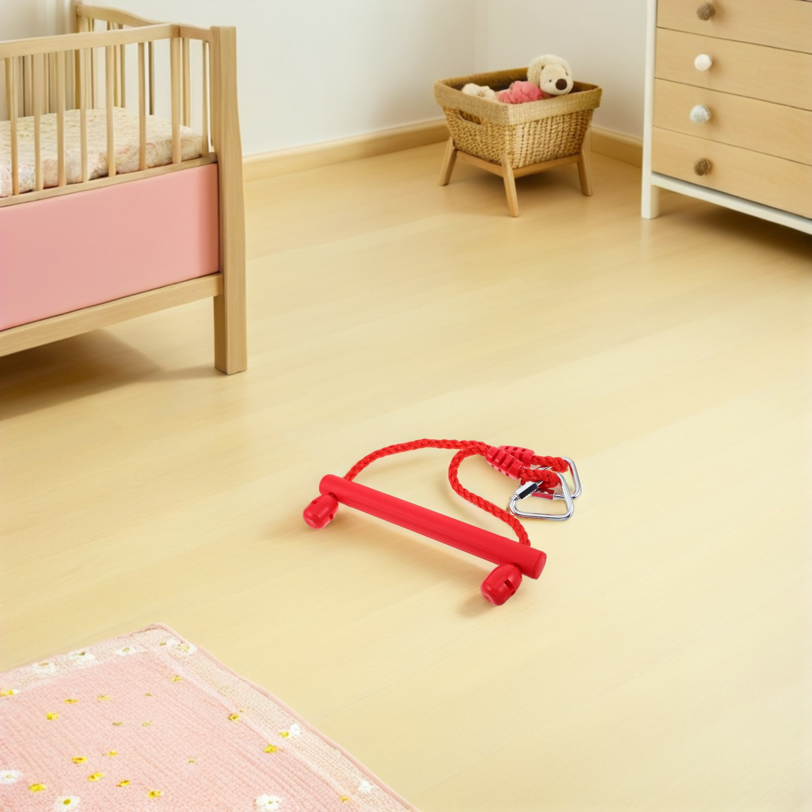 Monkey Bars Red Indoor Kids Cl - Kids Outdoor Swing ulasan dan harga