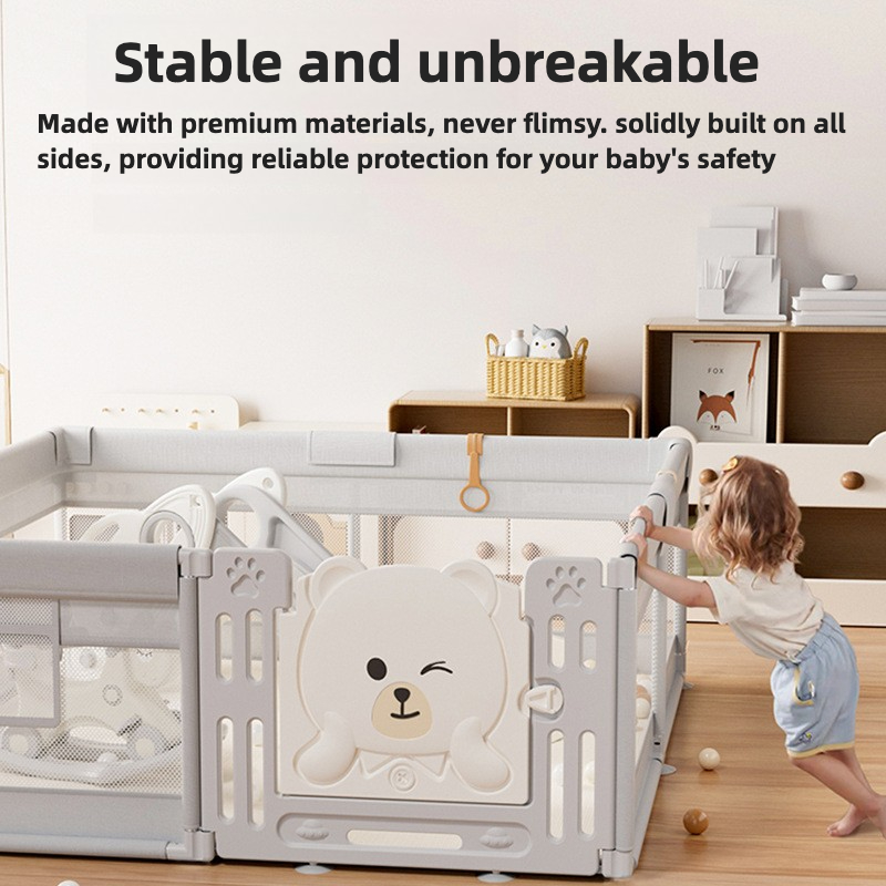 IMBABY 180x150cm Baby Playpen  - Kids Outdoor Fence ulasan dan harga