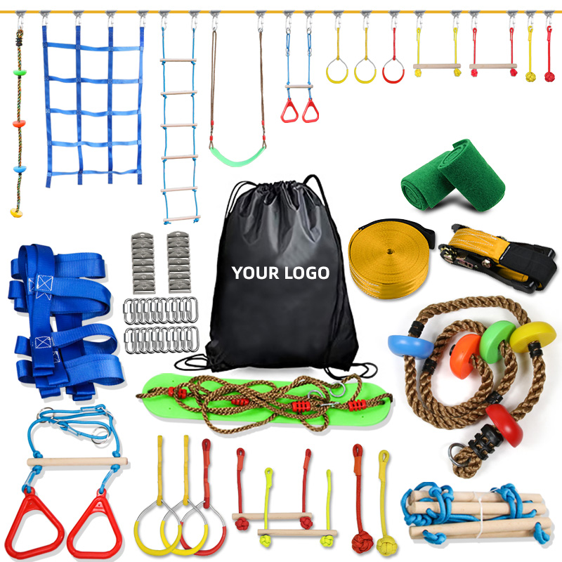 Ninja Slackline Obstacle for K - Kids Outdoor Ninja ulasan dan harga