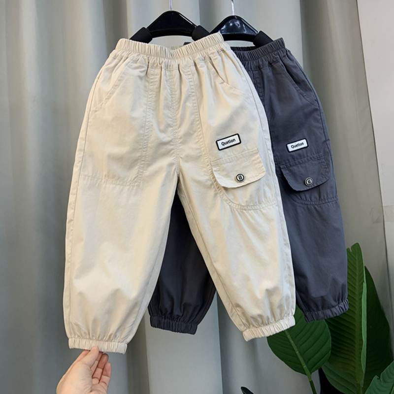 New Spring Autumn Boys Trouser - Kids Outdoor Overalls ulasan dan harga