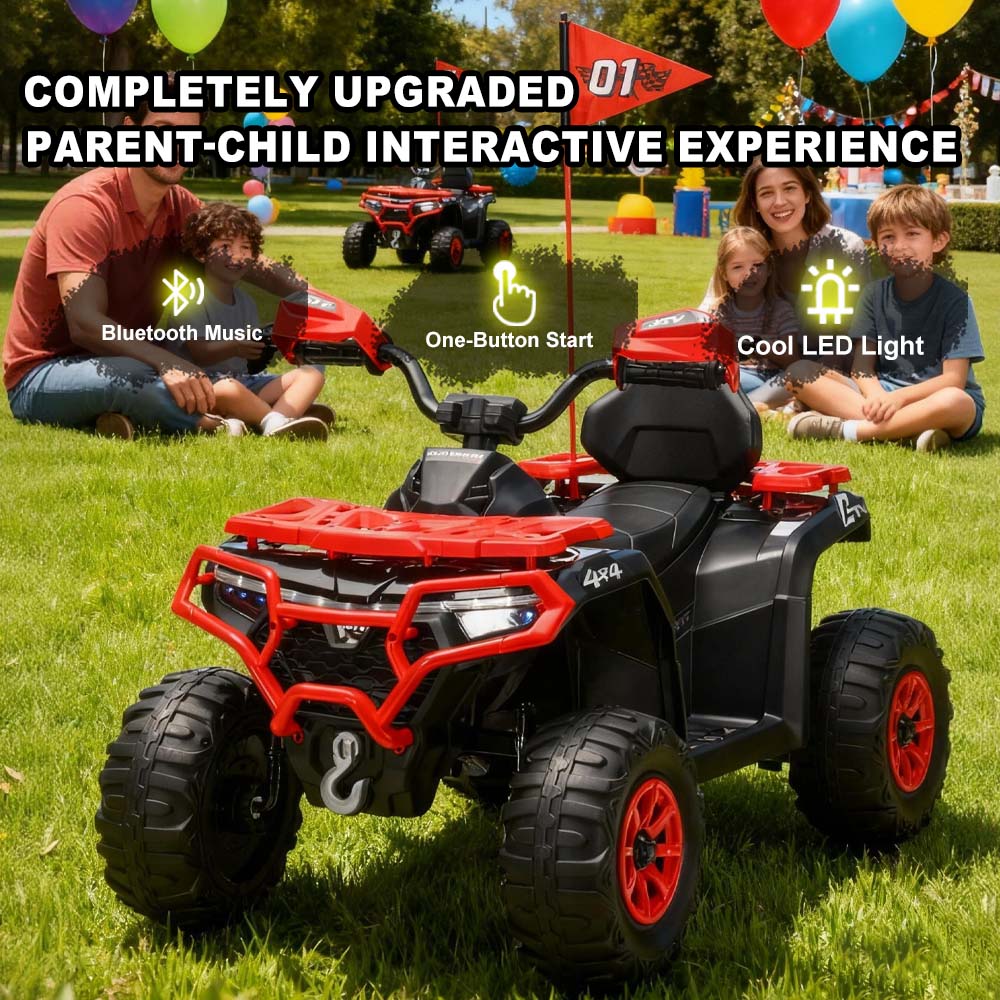 Kids Electric Ride On Toy 24V  - Kids Outdoor Music ulasan dan harga