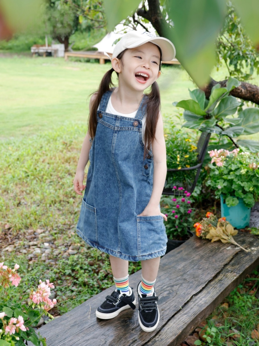 Girls Outdoor Camping Denim Ov - Kids Outdoor Overalls ulasan dan harga