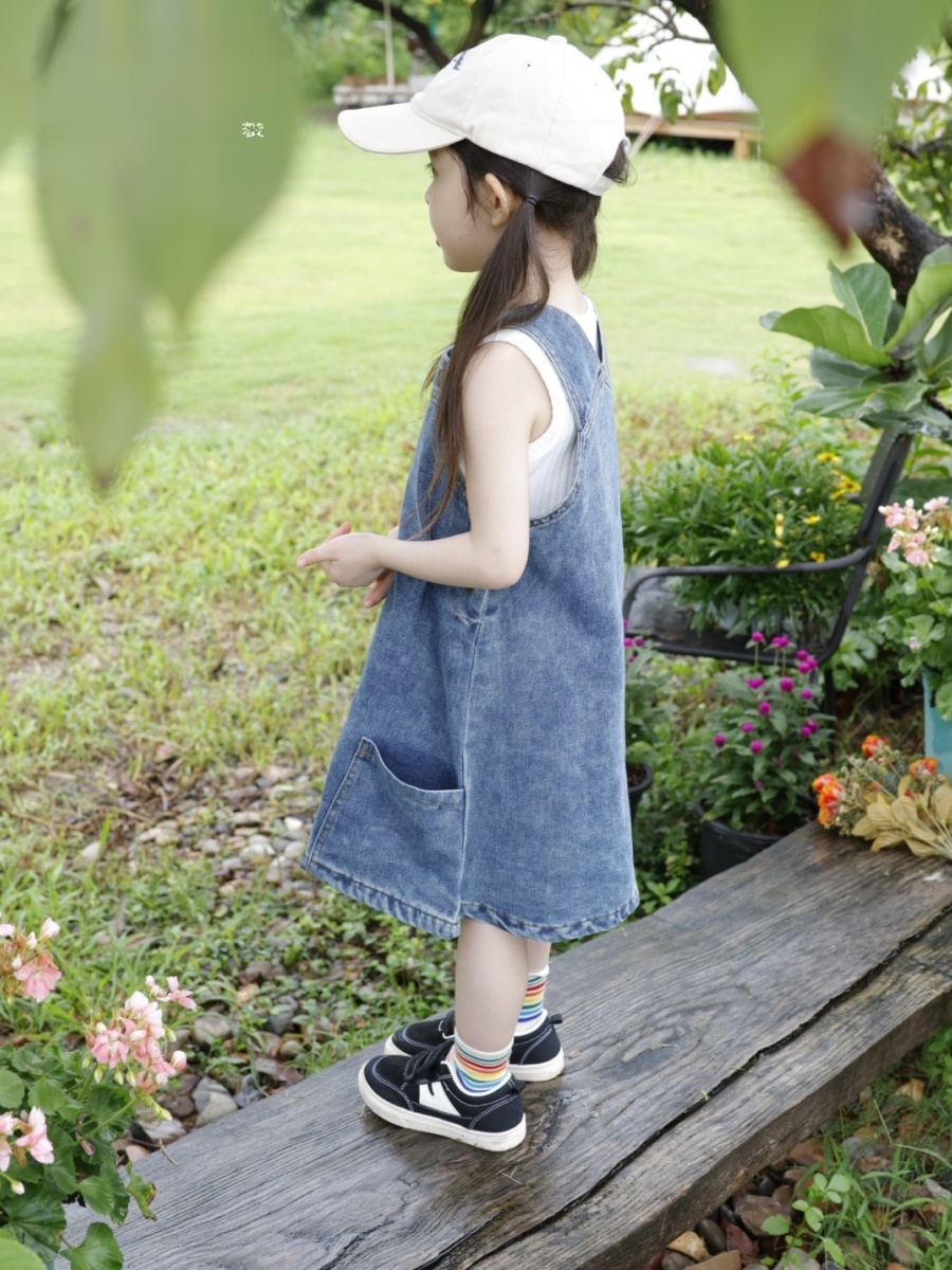 Girls Outdoor Camping Denim Ov - Kids Outdoor Overalls ulasan dan harga