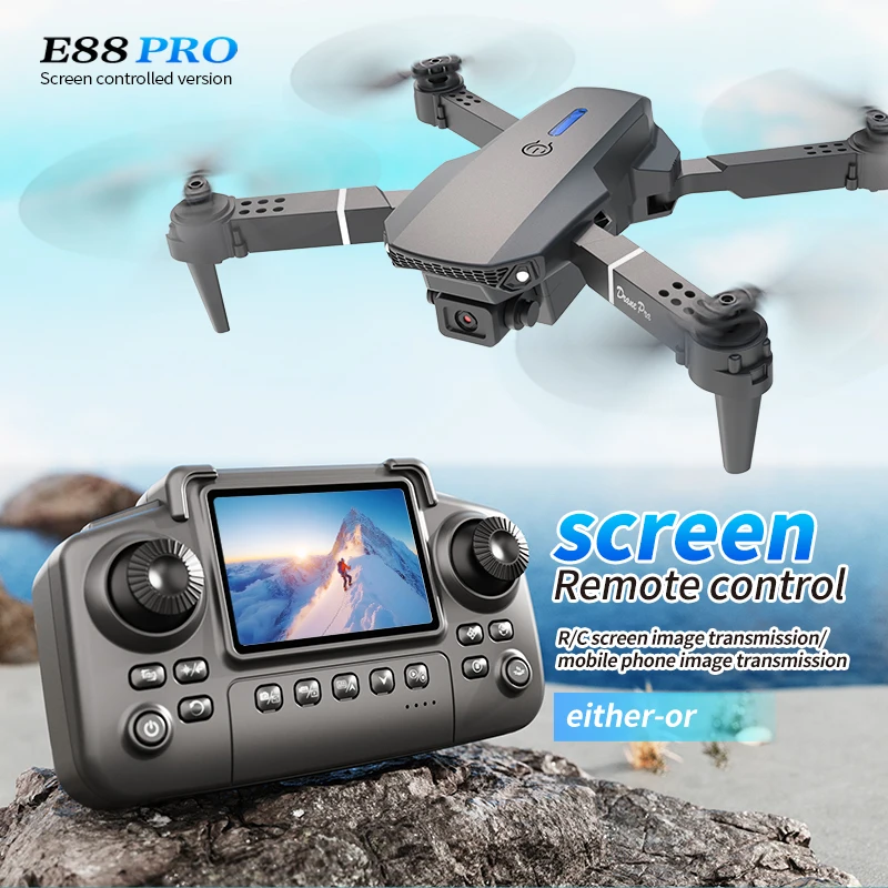 Professional E88 PRO Drone wit - Kids Outdoor Play Equipment ulasan dan harga
