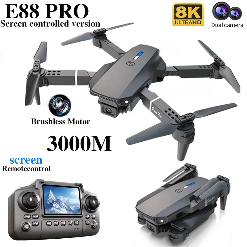 Professional E88 PRO Drone wit - Kids Outdoor Play Equipment ulasan dan harga