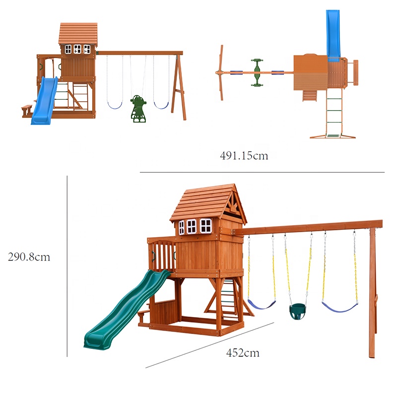 Large Outdoor Amusement Equipm - Kids Outdoor Swing ulasan dan harga