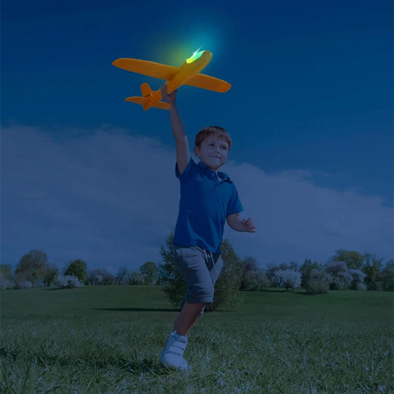 Electric Foam Plane Glider Han - Kids Outdoor Adventure ulasan dan harga