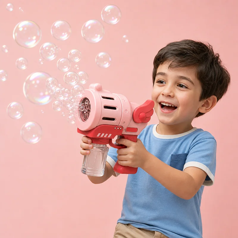 Electric Bubble Machine Flashi - Kids Outdoor Music ulasan dan harga