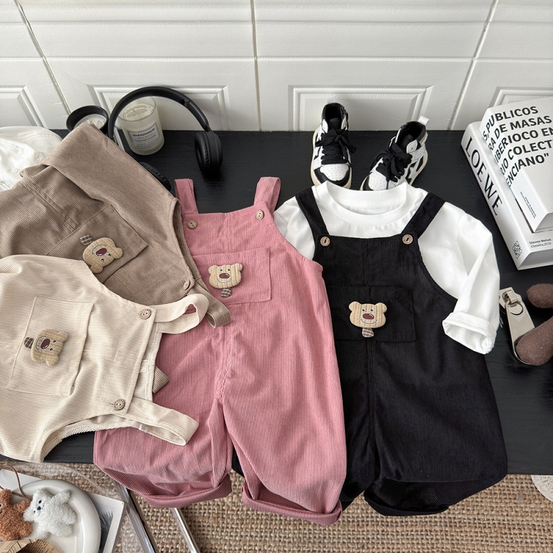 Autumn Kids Overalls Corduroy  - Kids Outdoor Overalls ulasan dan harga