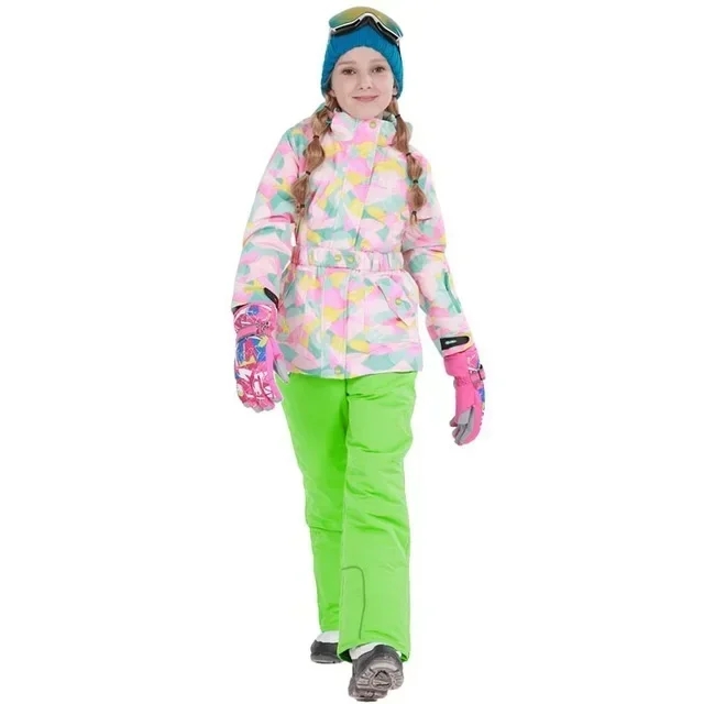 Thicken Snowboard Overall Wint - Kids Outdoor Overalls ulasan dan harga