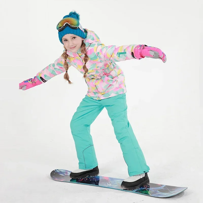 Thicken Snowboard Overall Wint - Kids Outdoor Overalls ulasan dan harga