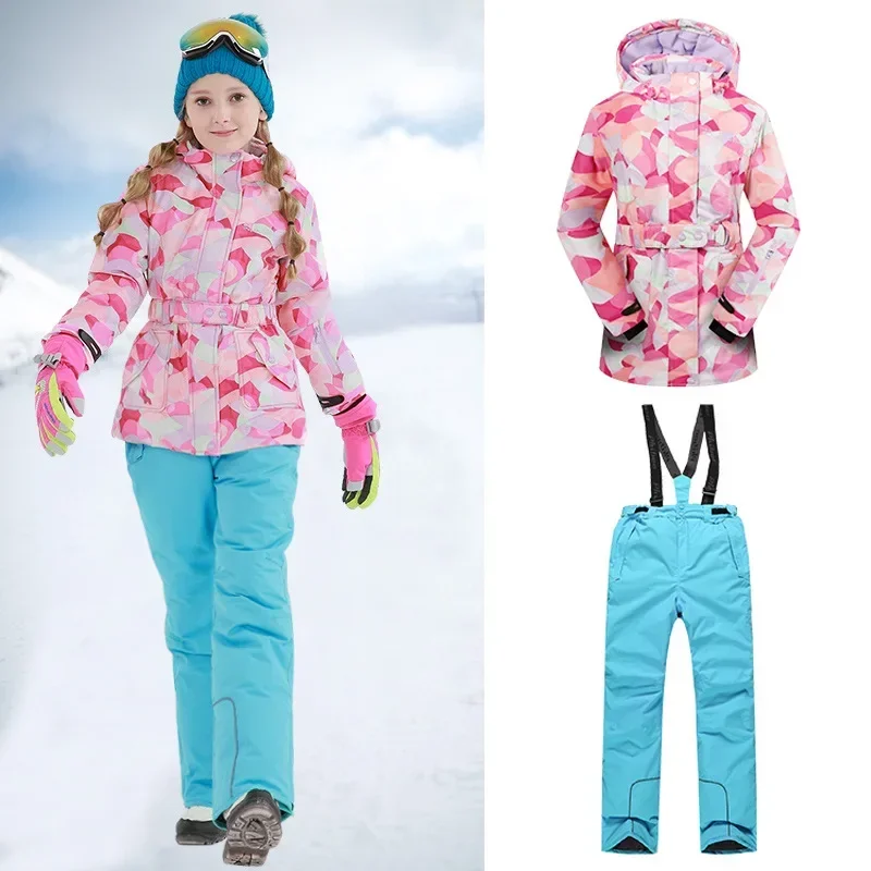 Thicken Snowboard Overall Wint - Kids Outdoor Overalls ulasan dan harga