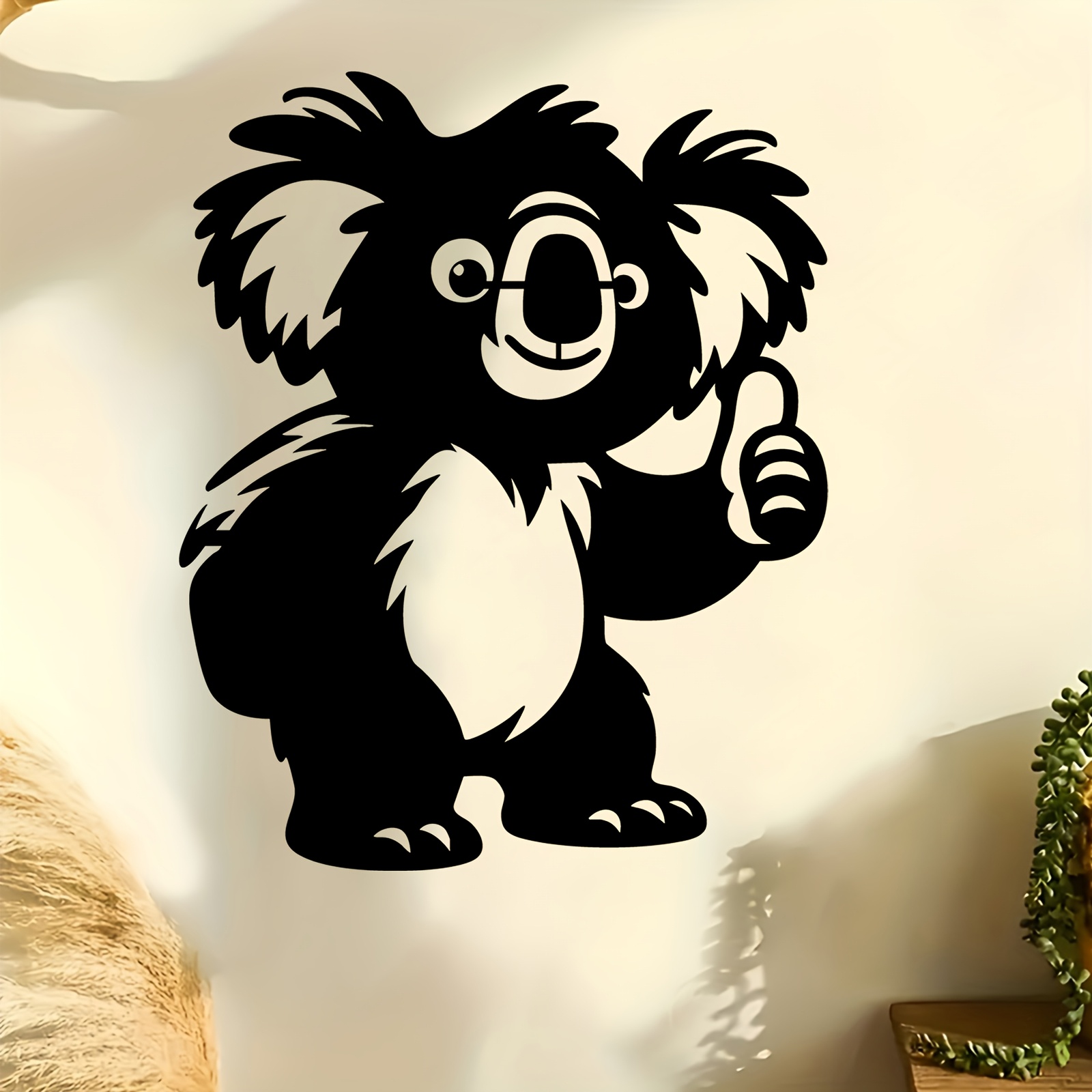 1PC Cute Koala Aluminum Metal  - Kids Outdoor Fence ulasan dan harga