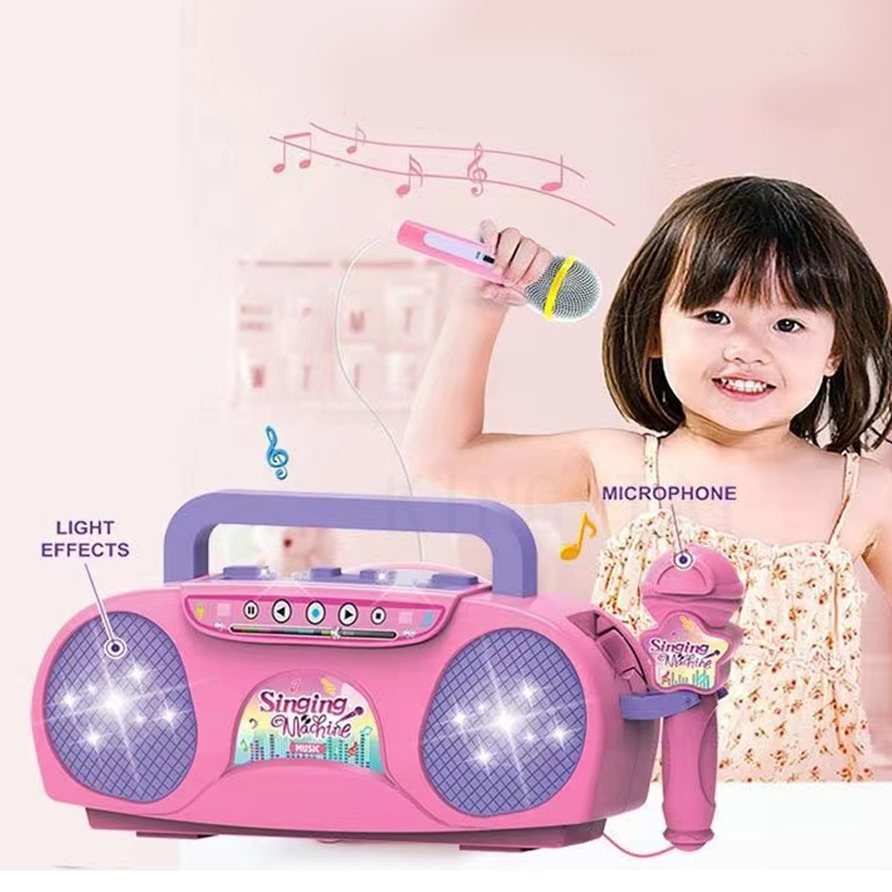 Kids Microphone Karaoke Machin - Kids Outdoor Table ulasan dan harga