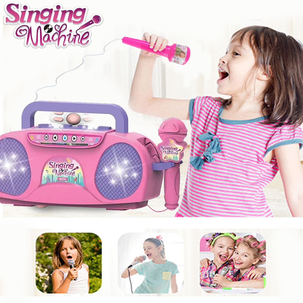 Kids Microphone Karaoke Machin - Kids Outdoor Table ulasan dan harga