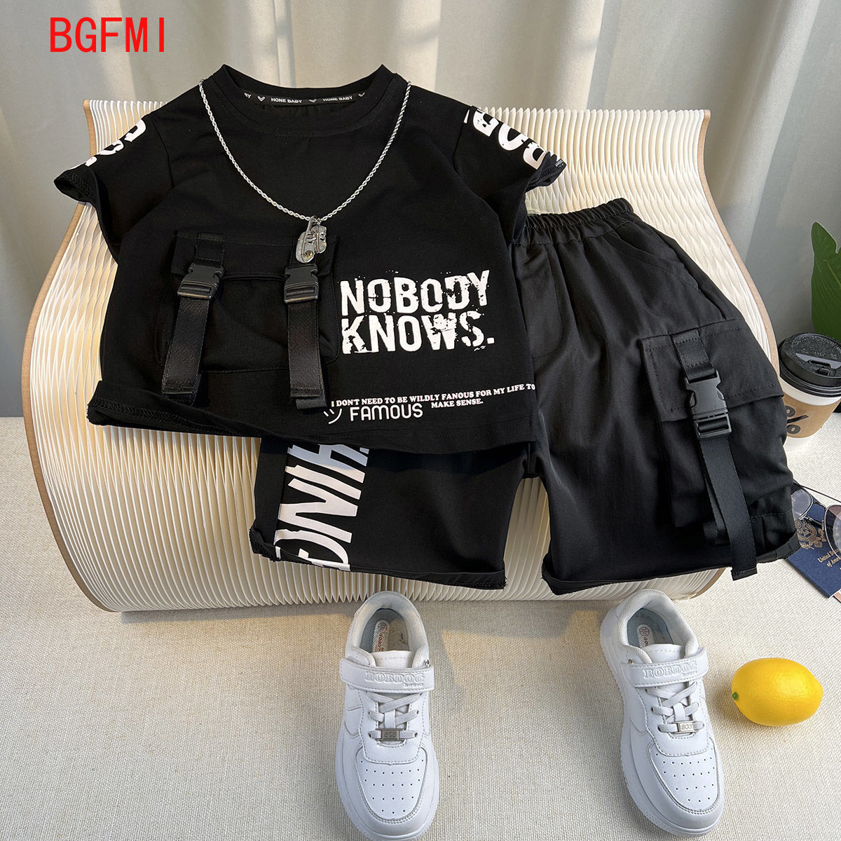 Baby Boy Clothes Set Summer Ko - Kids Outdoor Overalls ulasan dan harga