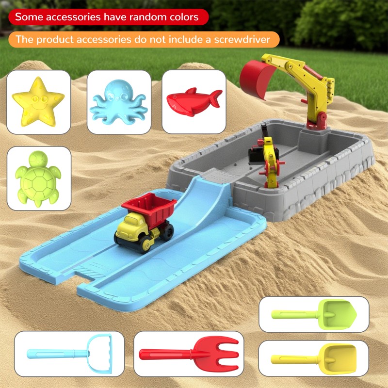 MQUDUO Kids Construction Truck - Kids Outdoor Dump Truck ulasan dan harga