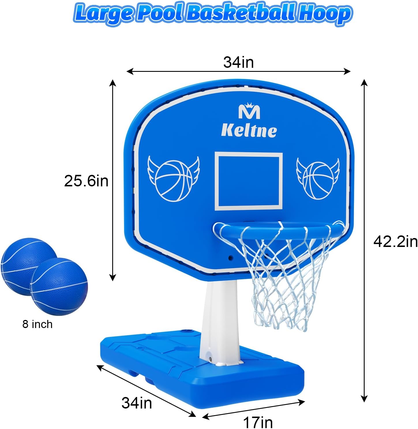 Large Swimming Pool Basketball - Kids Outdoor Basketball ulasan dan harga