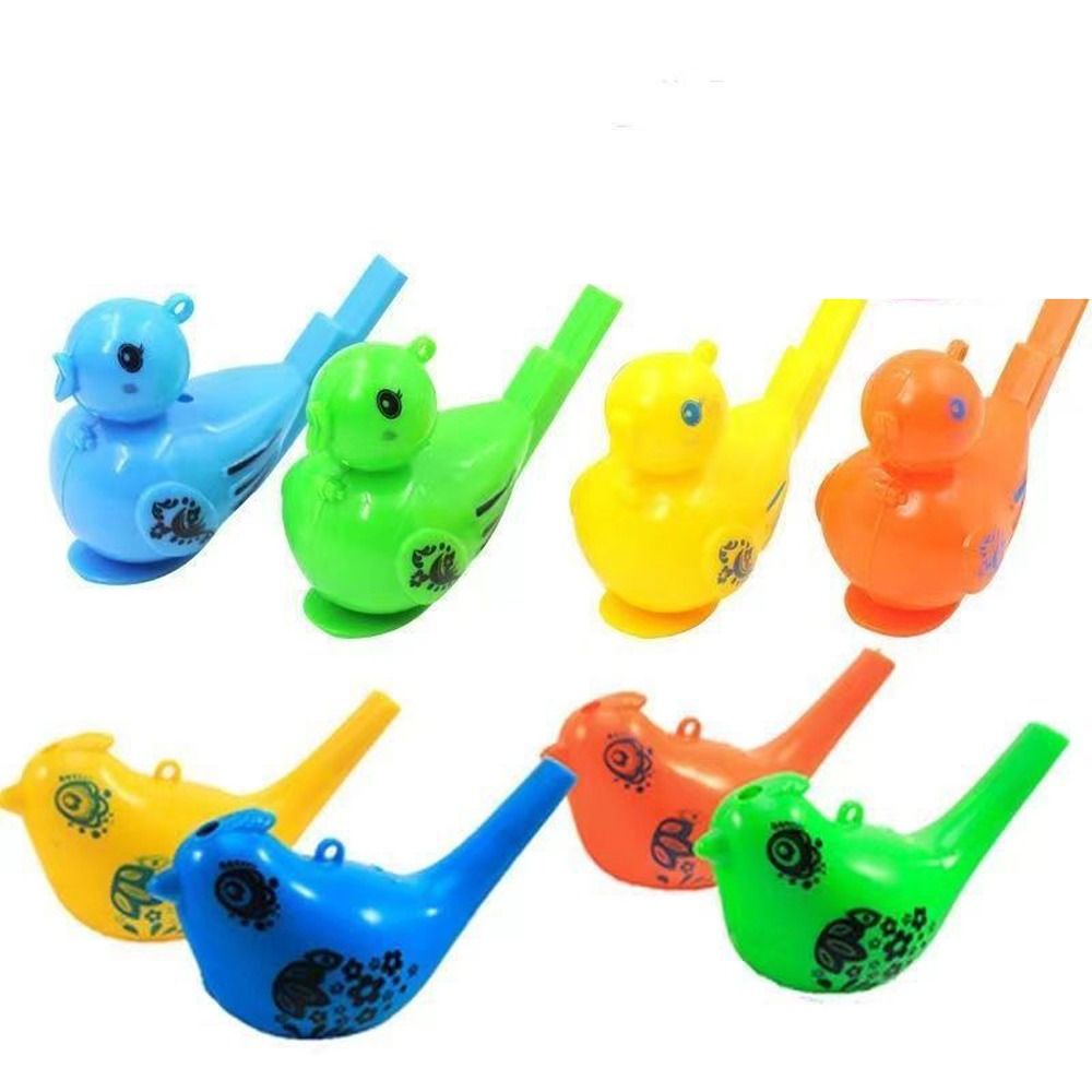 5PCS Colored Water Bird Whistl - Kids Outdoor Music ulasan dan harga