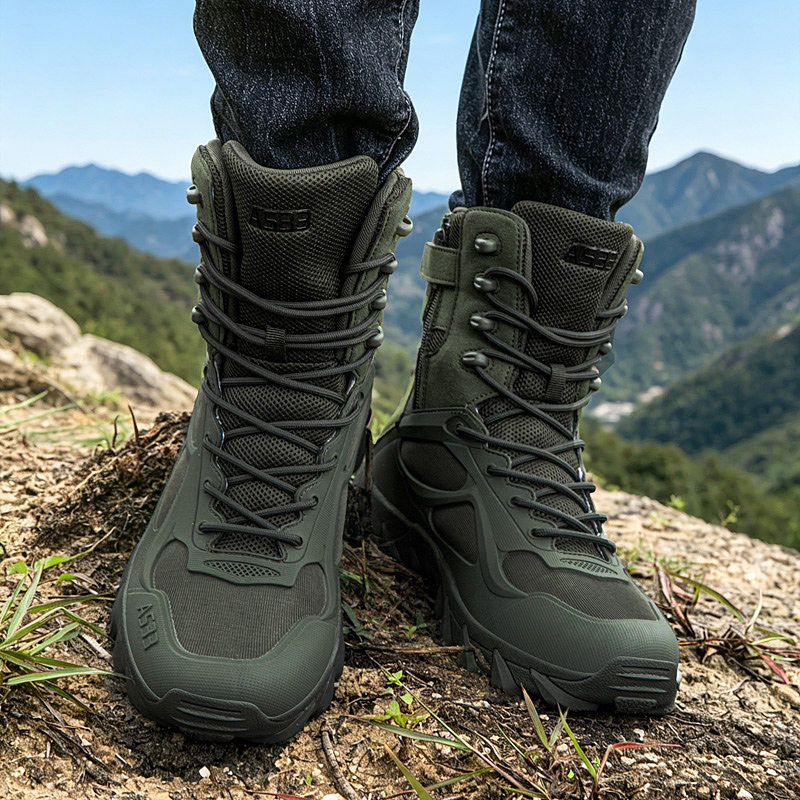 Men Tactical Boot Casual Ultra - Kids Outdoor Boots ulasan dan harga