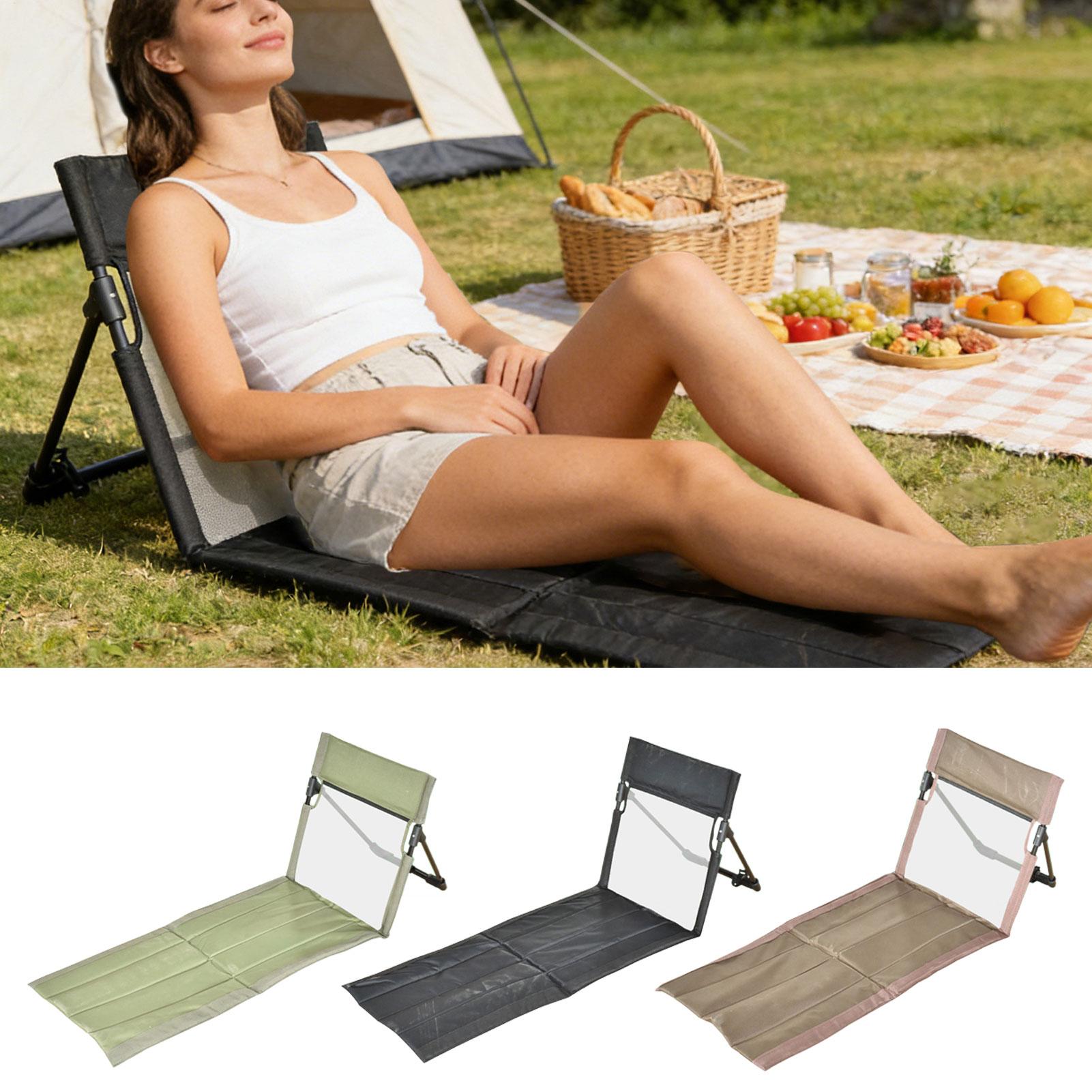 Lounge Beach Chair Folding Mat - Kids Outdoor Lounger Chair ulasan dan harga