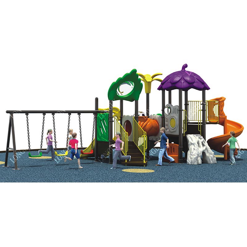 LLDPE Multi-Functional Kids Sl - Kids Outdoor Swing And Slide ulasan dan harga