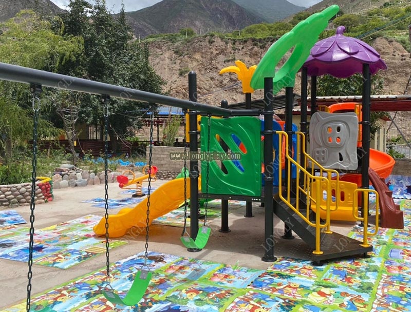 LLDPE Multi-Functional Kids Sl - Kids Outdoor Swing And Slide ulasan dan harga