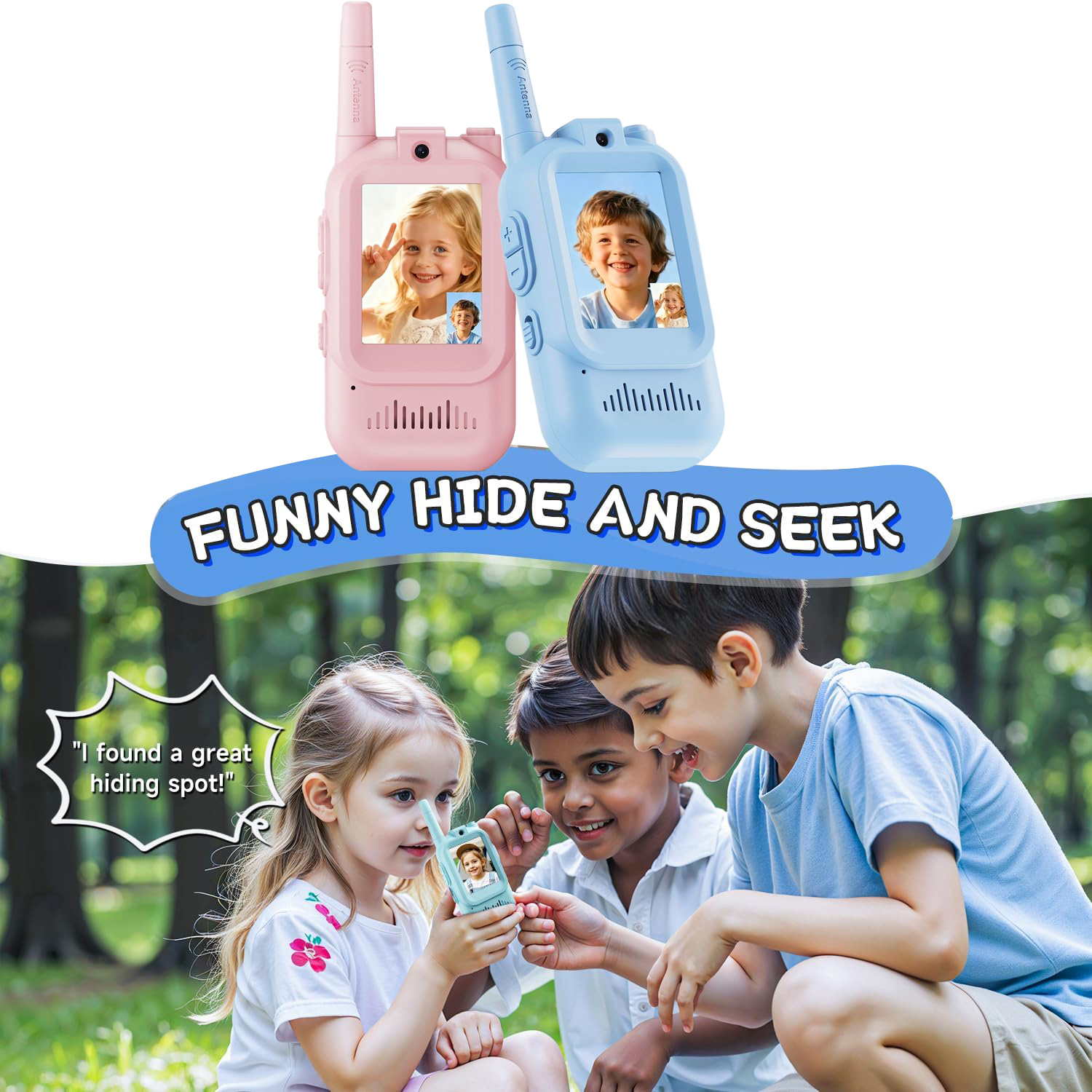 Children's 2-Pack Video Walkie - Kids Outdoor Voices ulasan dan harga