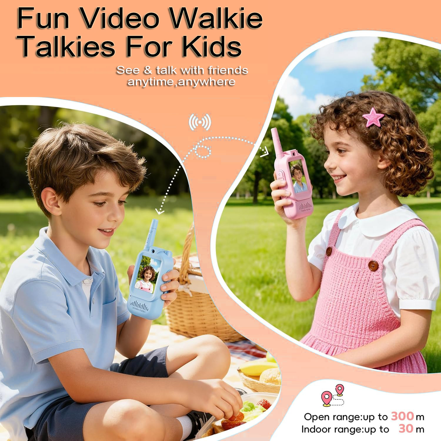 Children's 2-Pack Video Walkie - Kids Outdoor Voices ulasan dan harga