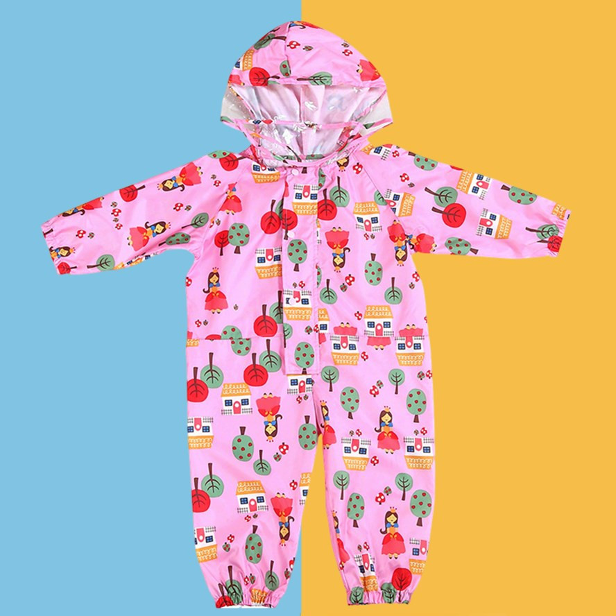 Kids Rainsuit Overalls Fashion - Kids Outdoor Overalls ulasan dan harga