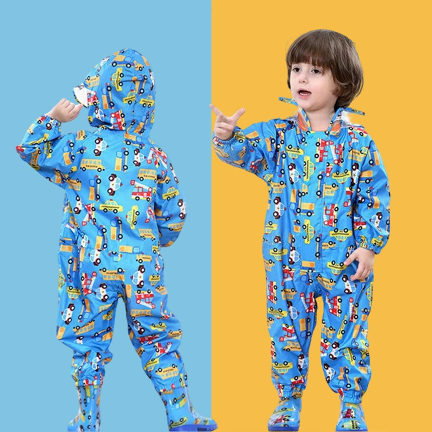 Kids Rainsuit Overalls Fashion - Kids Outdoor Overalls ulasan dan harga