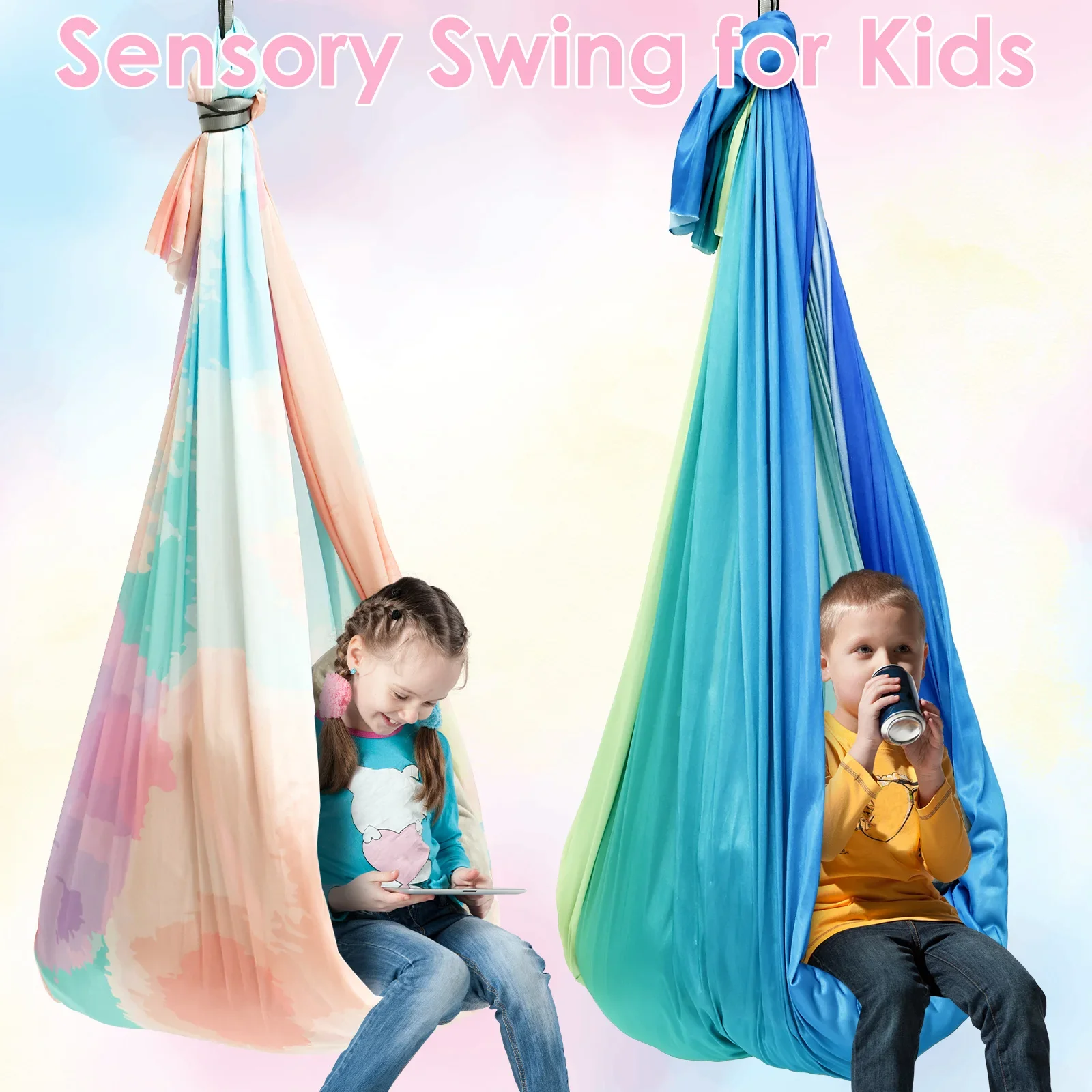Sensory Swing Comfortable Kids - Kids Outdoor Swing And Slide ulasan dan harga