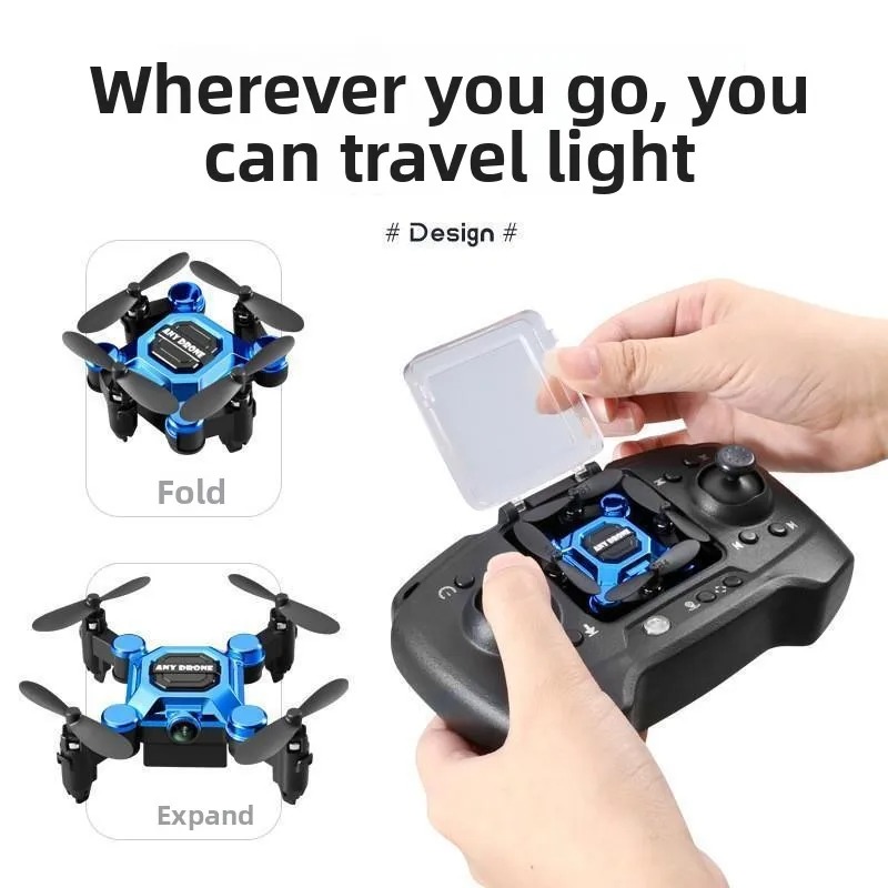 Mini Folding Mosquito Drone wi - Kids Outdoor Play Equipment ulasan dan harga