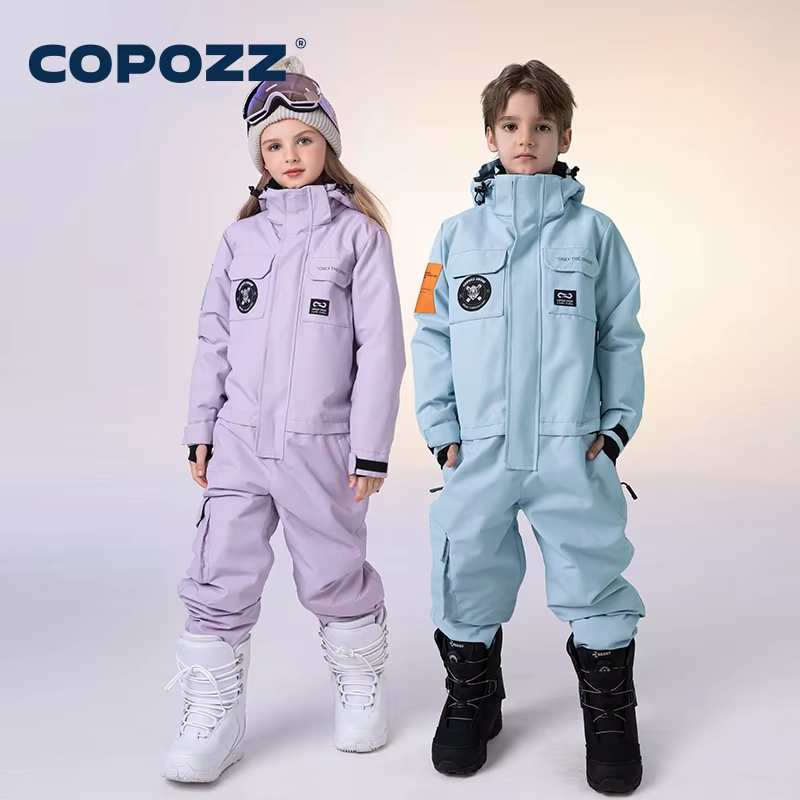 COPOZZ Children Snowsuit Kids  - Kids Outdoor Overalls ulasan dan harga
