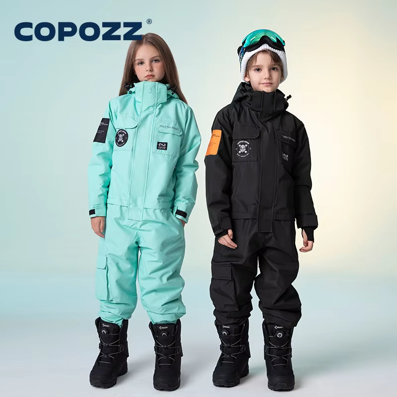 COPOZZ Children Snowsuit Kids  - Kids Outdoor Overalls ulasan dan harga