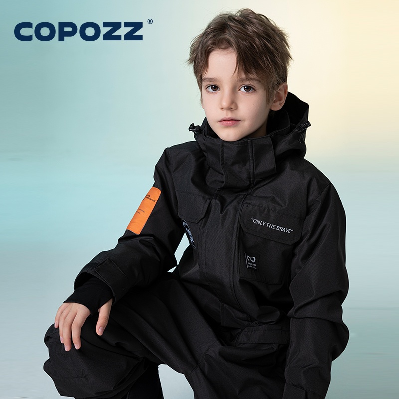 COPOZZ Children Snowsuit Kids  - Kids Outdoor Overalls ulasan dan harga
