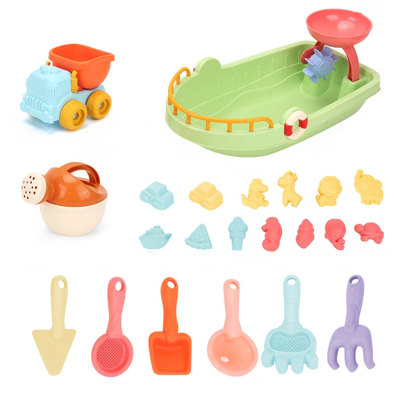 Beach Sand Toys Set Dump Truck - Kids Outdoor Dump Truck ulasan dan harga