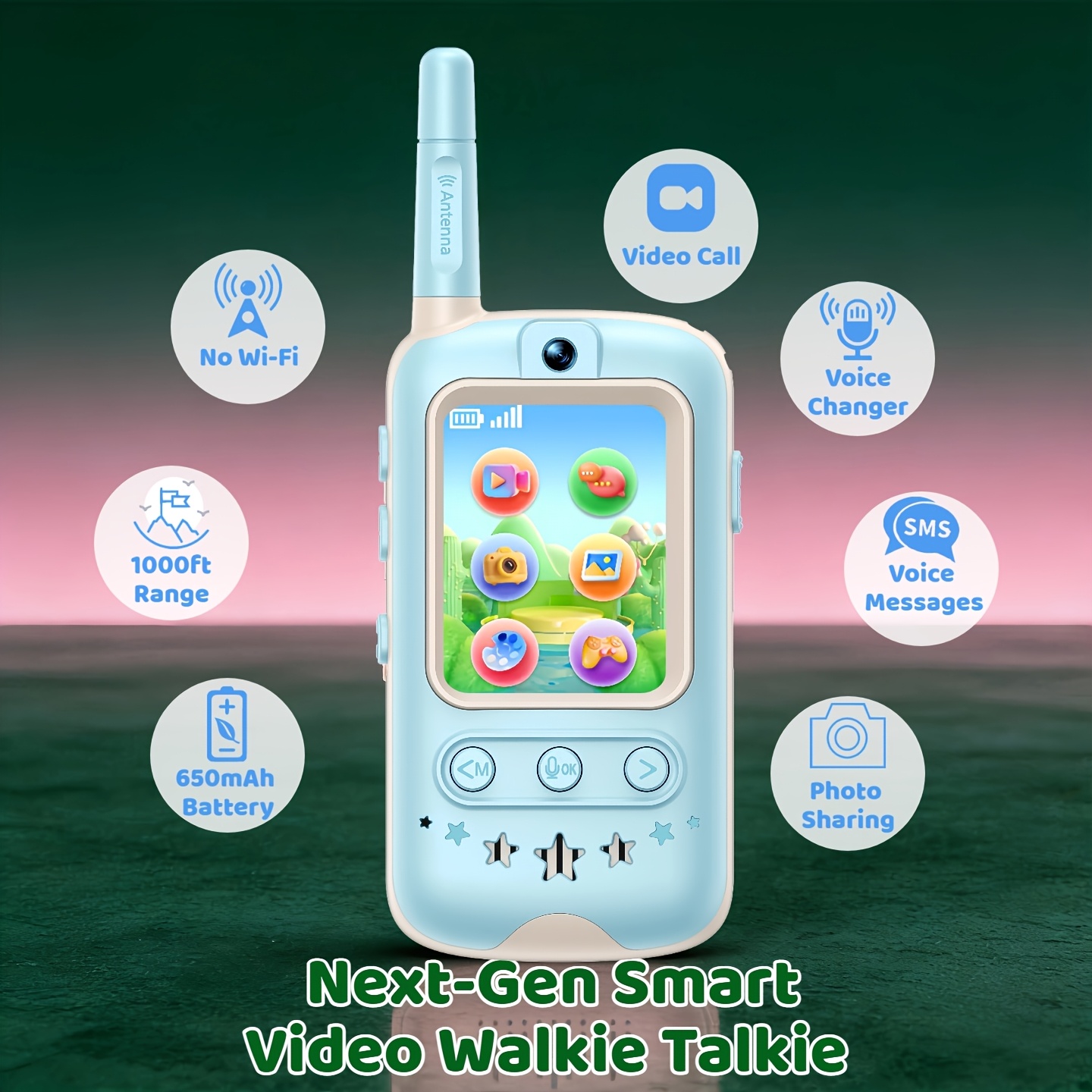 Video Walkie Talkie Gift Set 2 - Kids Outdoor Voices ulasan dan harga