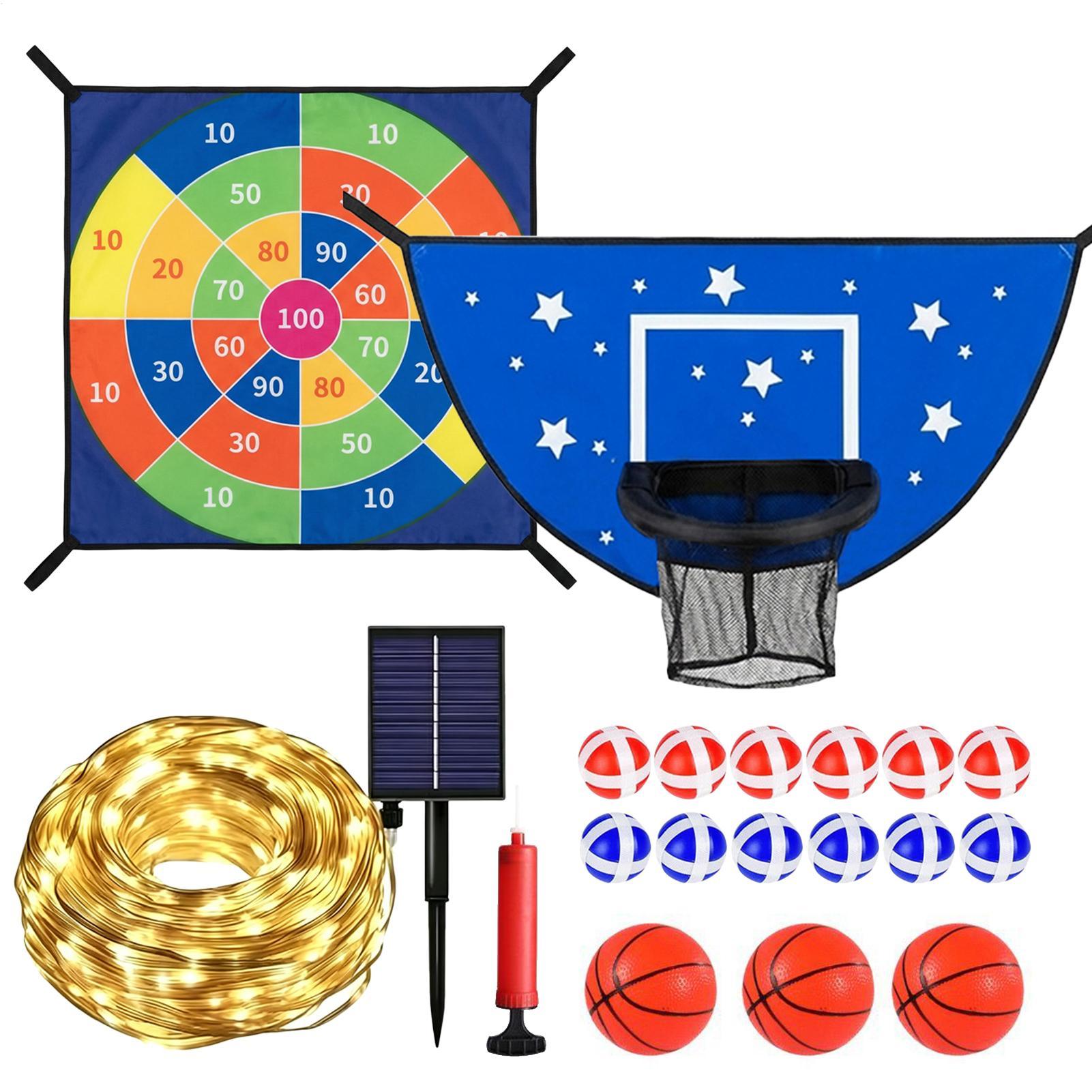 Basketball Goal For Trampoline - Kids Outdoor Basketball ulasan dan harga