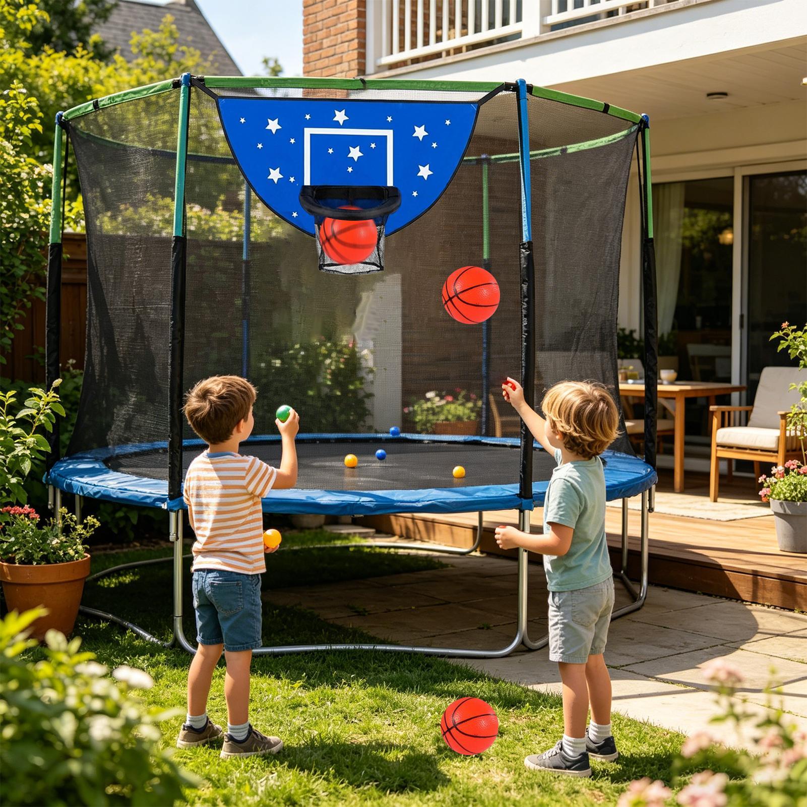 Basketball Goal For Trampoline - Kids Outdoor Basketball ulasan dan harga